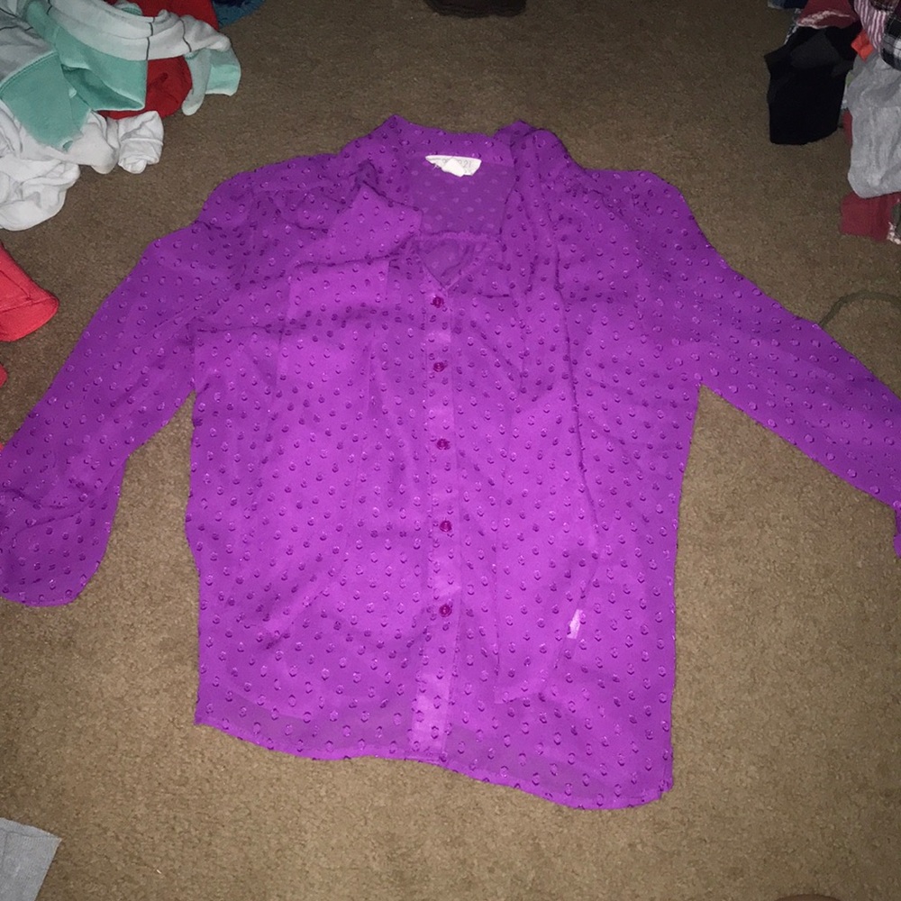 Long sleeve blouse